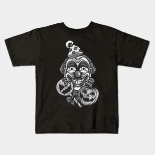 The Jester of Halloween Kids T-Shirt